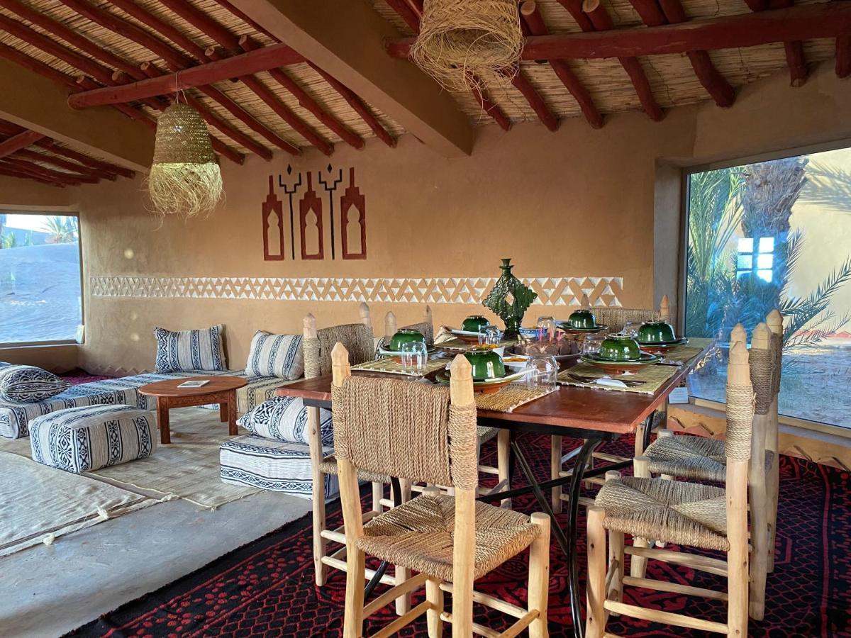 Camp Auberge Sahara Marokko M'Hamid Exterior foto