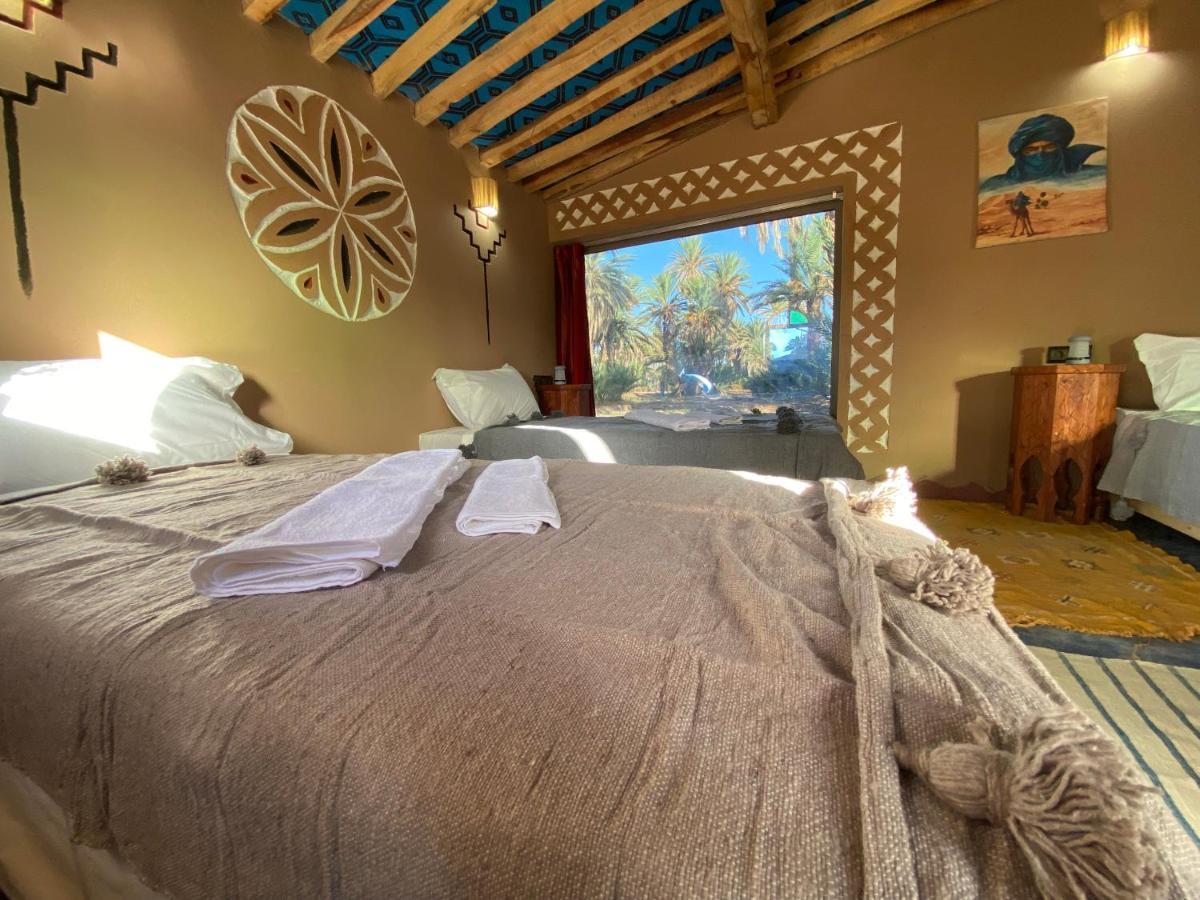 Camp Auberge Sahara Marokko M'Hamid Exterior foto